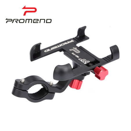Universal Phone Holder for Bicycle, Scooter, or Motorcycle PROMEND/YOMI Racing, Handlebar Mount