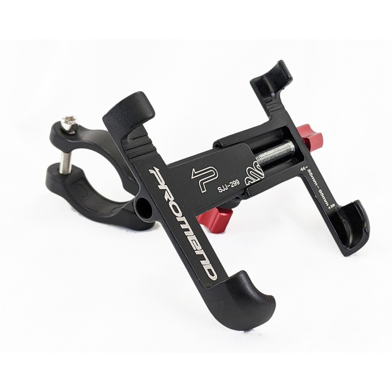 Universal Phone Holder for Bicycle, Scooter, or Motorcycle PROMEND/YOMI Racing, Handlebar Mount