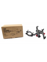 Universal Phone Holder for Bicycle, Scooter, or Motorcycle PROMEND/YOMI Racing, Handlebar Mount
