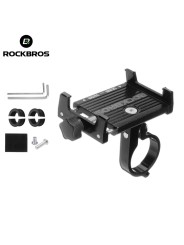 Universal Phone Holder for Bicycle, Scooter, or Motorcycle ROCKBROS, Handlebar Mount