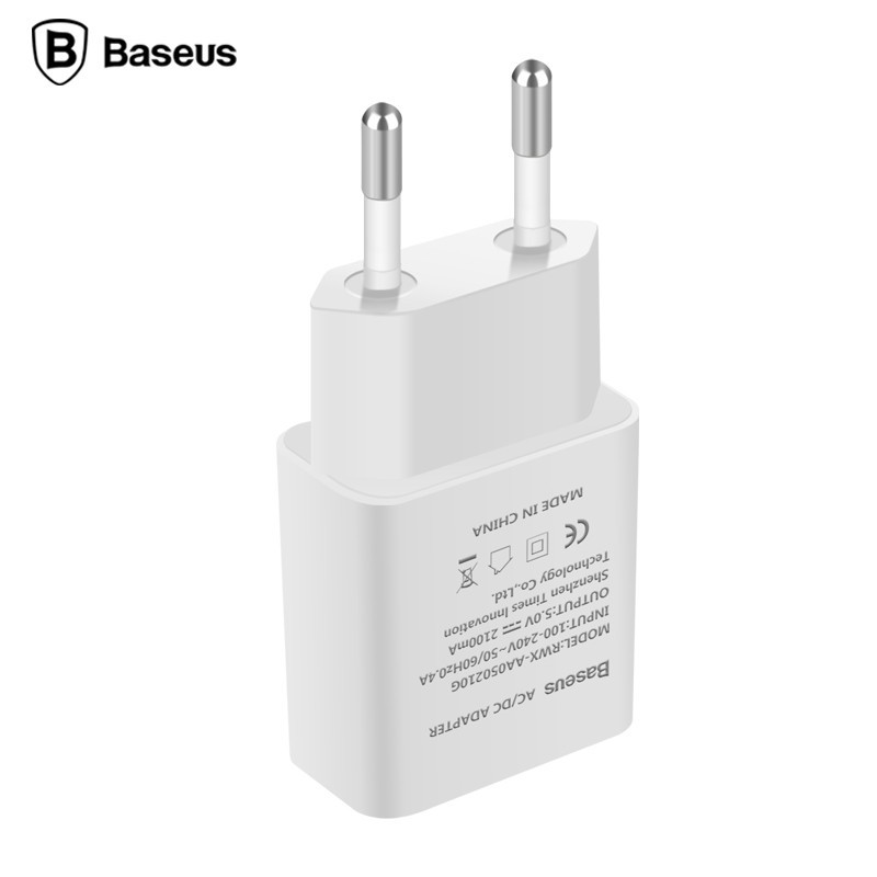 Universal USB Phone Charger Baseus 2.1A 10.5W