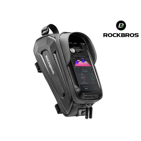 Universalus vandeniui atsparus telefono dėklas/krepšys dviračiui Rockbros B68