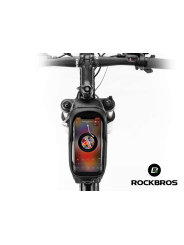 Universalus vandeniui atsparus telefono dėklas/krepšys dviračiui Rockbros B68
