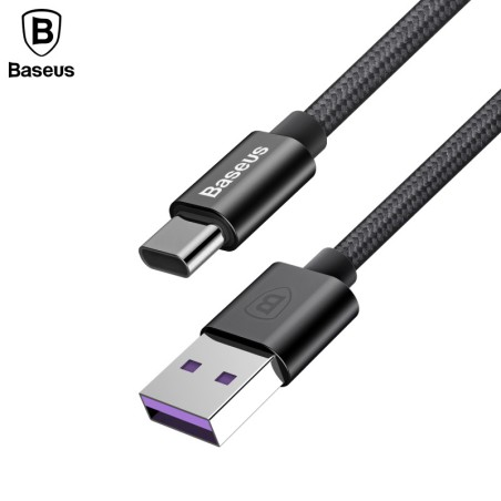 USB 2.0 - Type-C Fast Charging & Data Cable BASEUS 5A 1m