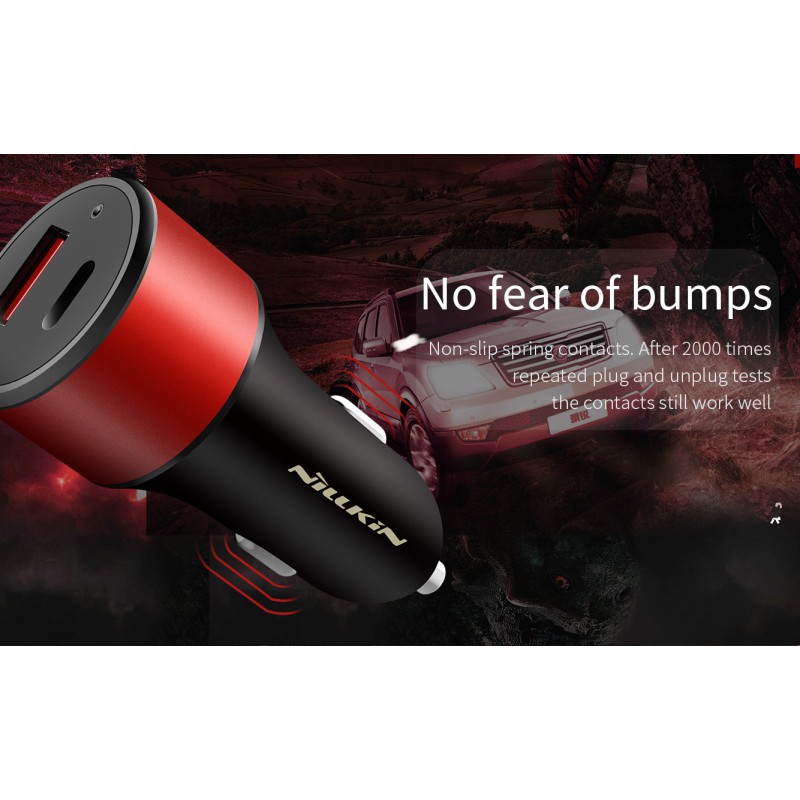 Nillkin DUOS 63W Car Charger – Fast and Efficient Charging Nillkin DUOS 63W Car Charger – Fast and Efficient Charging