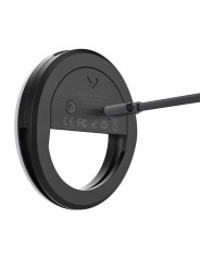 Blitzwolf LED Ring Light (Selfie Ring) for Phone, Rechargeable, Black