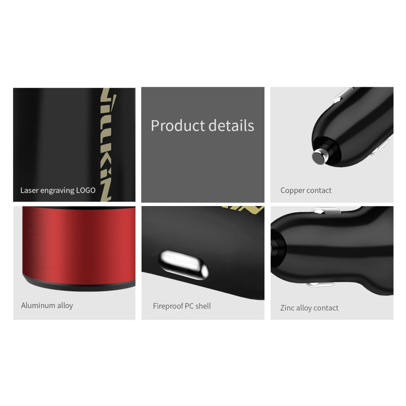 Nillkin DUOS 63W Car Charger – Fast and Efficient Charging Nillkin DUOS 63W Car Charger – Fast and Efficient Charging