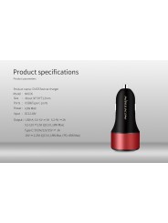 Nillkin DUOS 63W Car Charger – Fast and Efficient Charging
