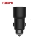 Automobilinis telefono USB įkroviklis - FM bluetooth transmitorius-moduliatorius Xiaomi ROIDMI 3S 3.4A