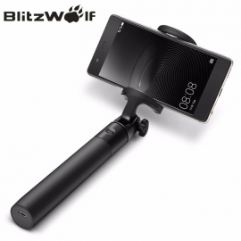 Bluetooth asmenukių lazda (selfie stick) Blitzwolf, teleskopinė